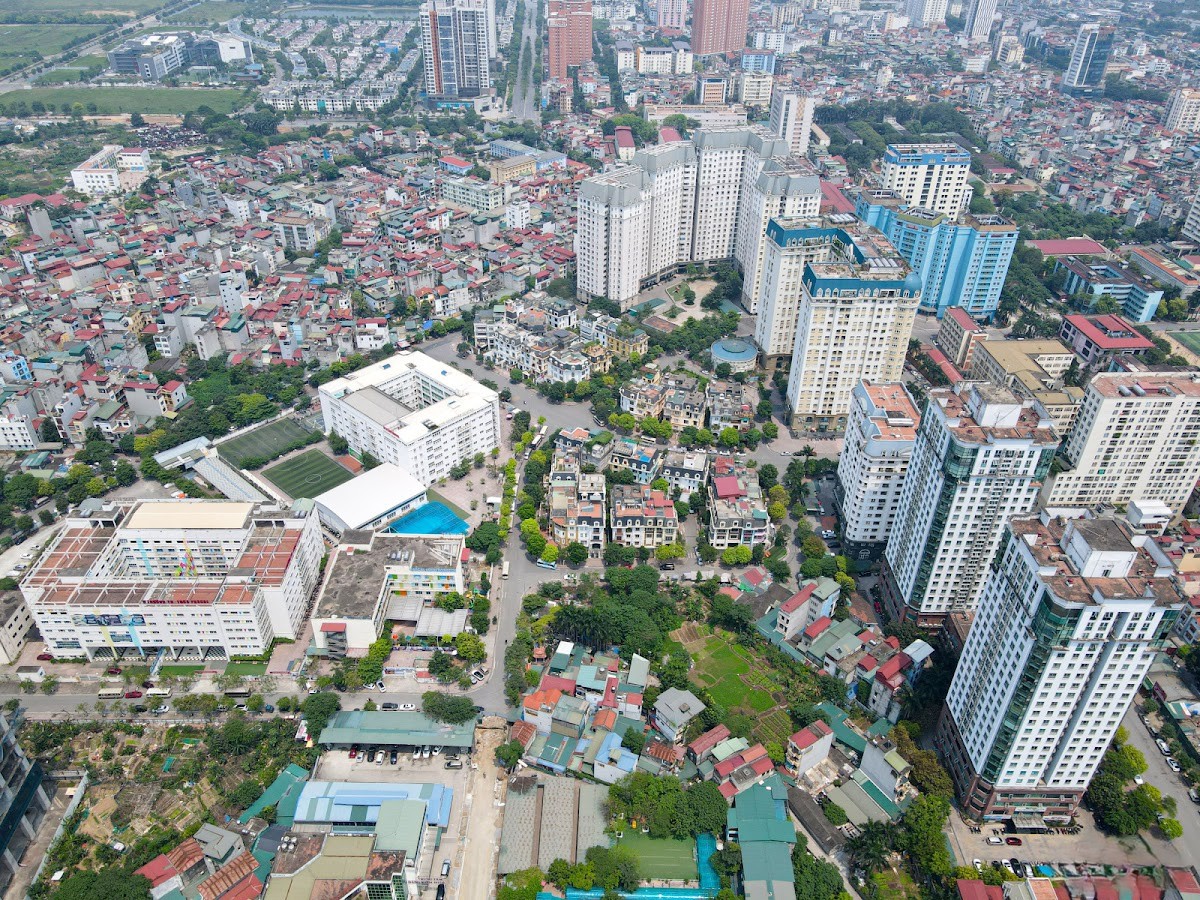 Tiện ích tại Khu đô thị mới Cổ Nhuế