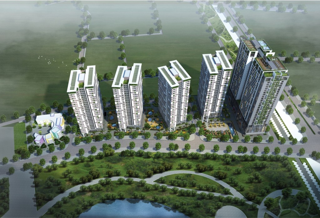 Không gian sống tại Nhà ở xã hội Cán Bộ Chiến Sỹ Bộ Công An Cổ Nhuế 2