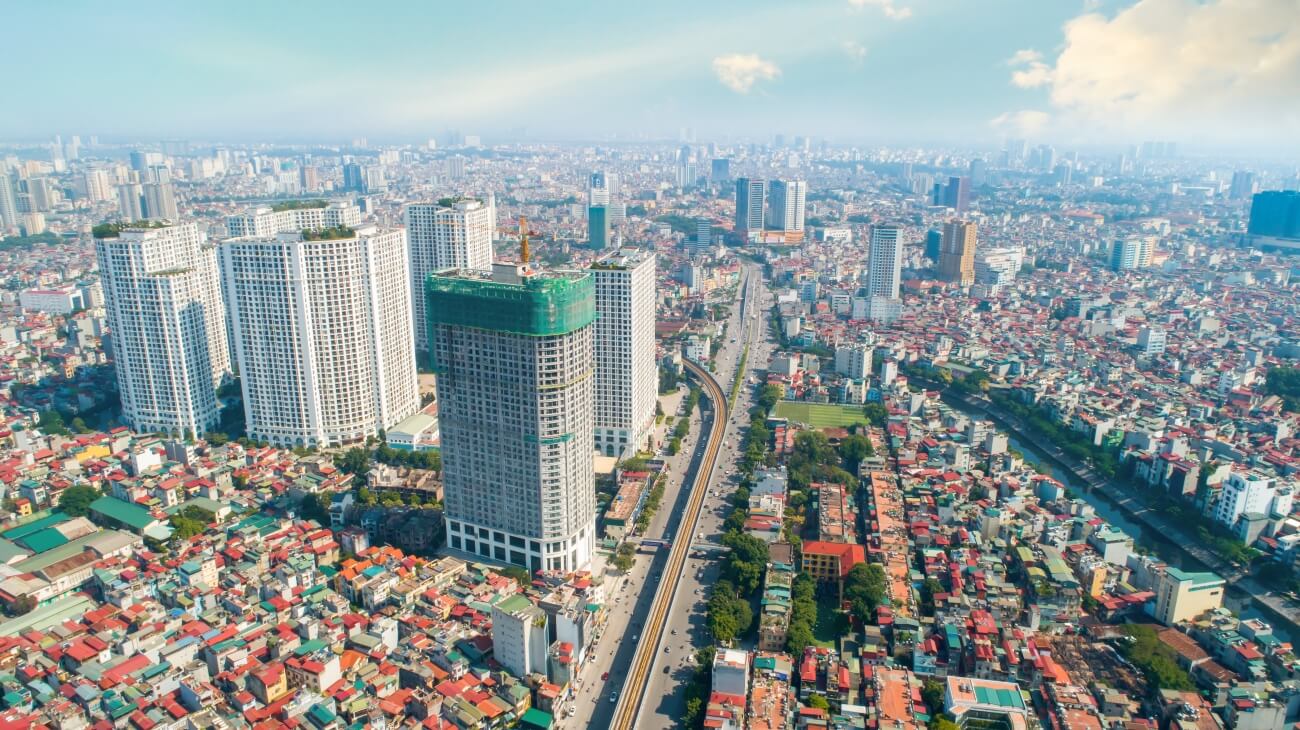 Tiện ích bể bơi panorama tại King Palace