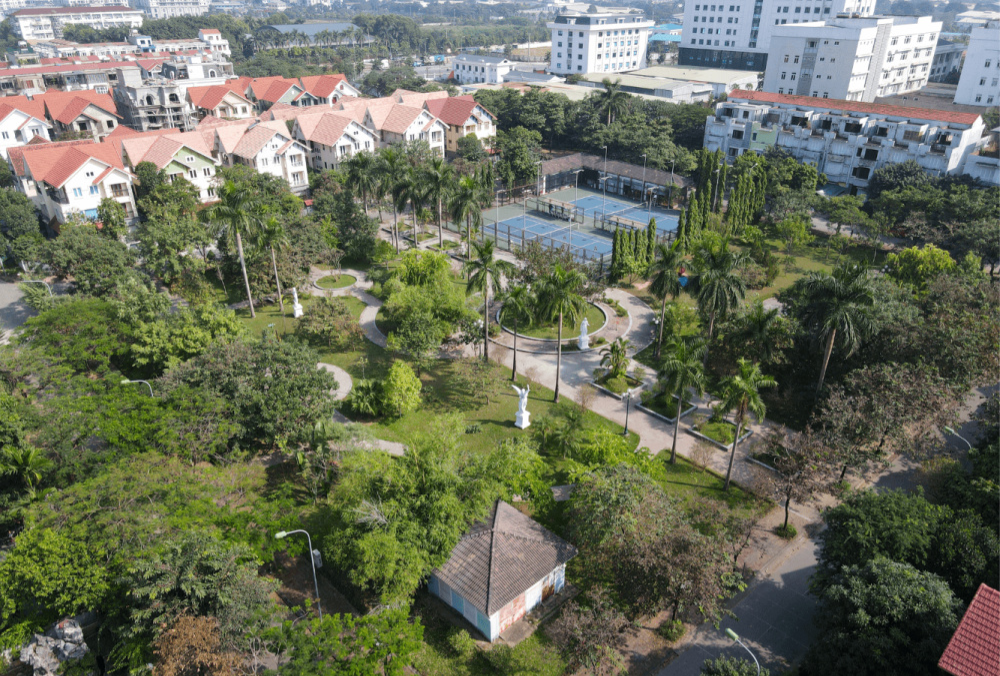 Khu nhà liền kề tại Khu đô thị Vân Canh