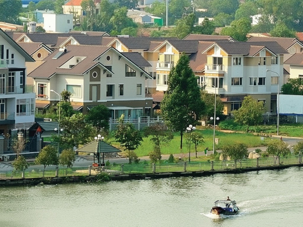 Biệt thự tại Khu đô thị Nam Long, Quận 7