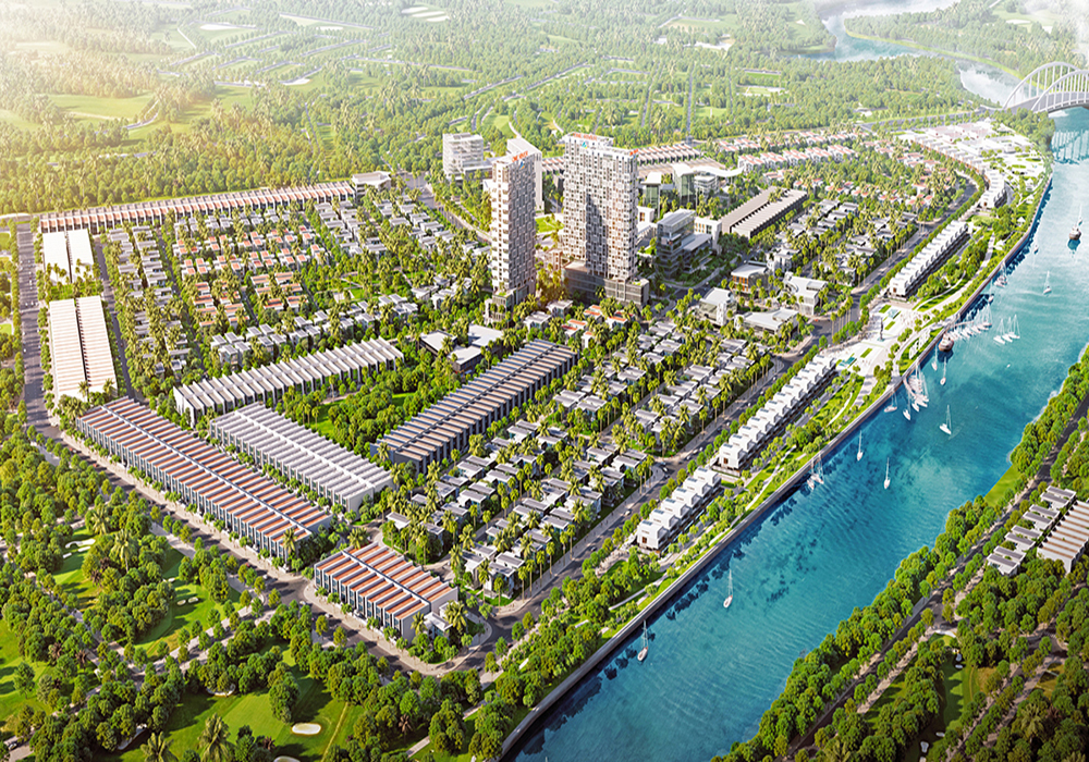Tiện ích và không gian xanh tại Khu đô thị Phú Mỹ An