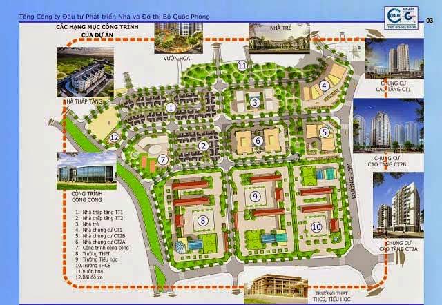 Sơ đồ mặt bằng phân lô Khu nhà ở Thạch Bàn
