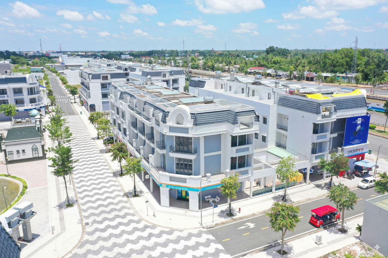 Toàn cảnh Khu đô thị Cát Tường Western Pearl, TP. Vị Thanh