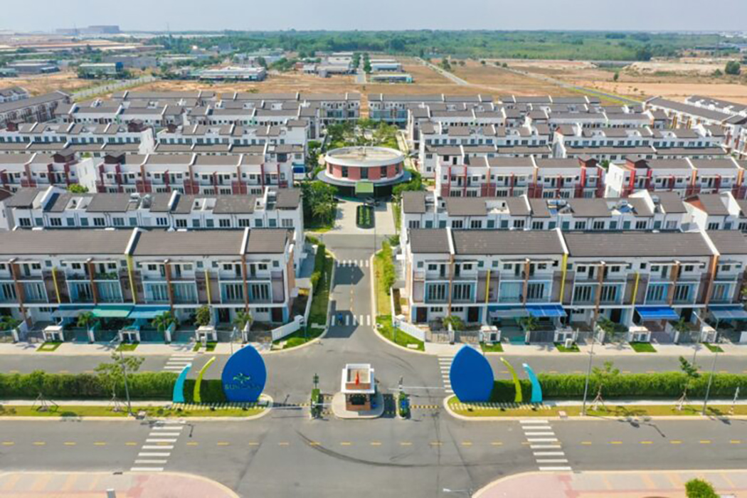 Toàn cảnh Khu đô thị Sun Casa Central tại KCN VSIP II, Bình Dương