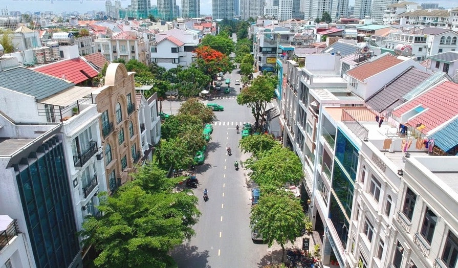 Khu phố Hưng Phước sầm uất tại Phú Mỹ Hưng, Quận 7