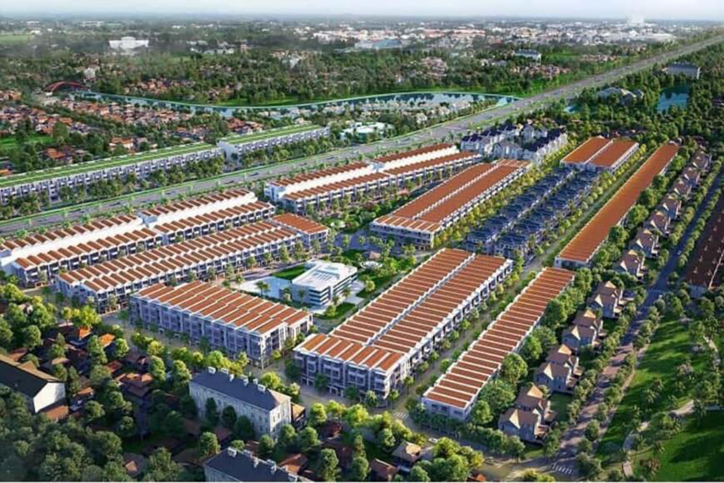 Hạ tầng hoàn thiện tại Golden Future City