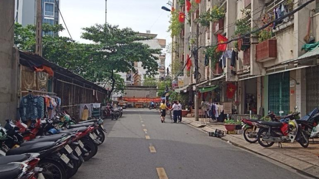 Mặt bằng điển hình căn hộ tại chung cư Huỳnh Văn Chính