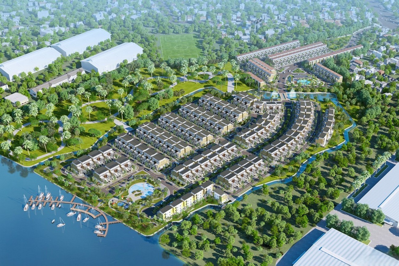 Khu đô thị Trần Anh Riverside tại Bến Lức, Long An