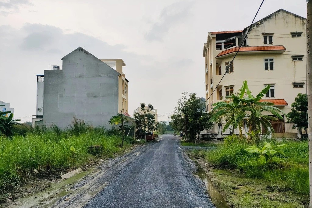 Phối cảnh một góc khu dân cư Hồng Quang