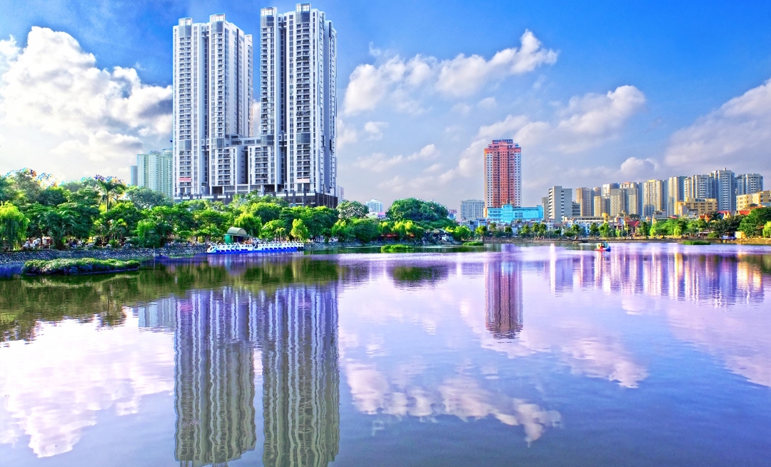 Khu nhà liền kề tại Khu đô thị Văn Quán