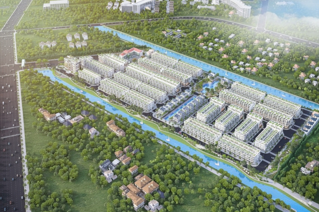 Khu đô thị Lago Centro tại Bến Lức, Long An
