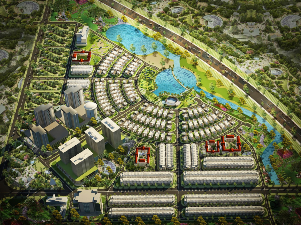Nhà phố hiện đại tại KDC The Star Village