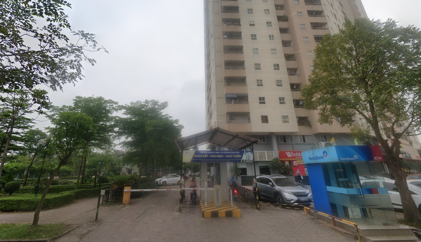 Toàn cảnh chung cư CT1 Thạch Bàn, Long Biên