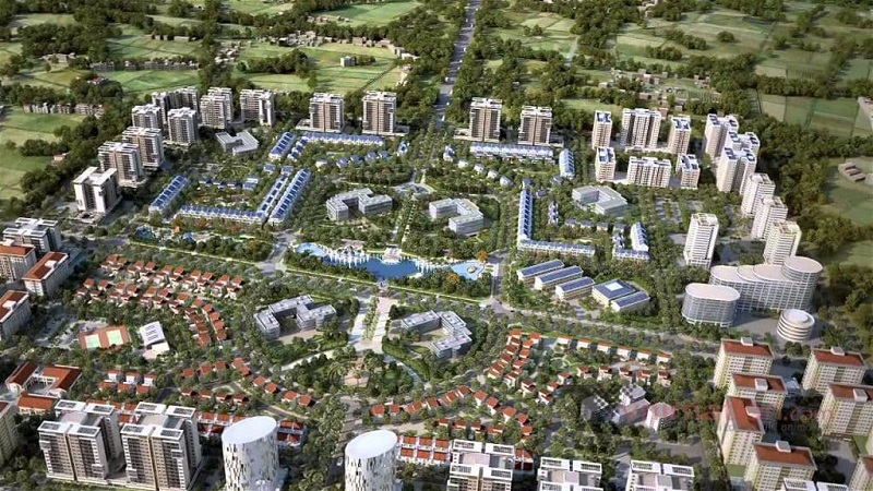 Không gian sống tại Khu đô thị Đặng Xá