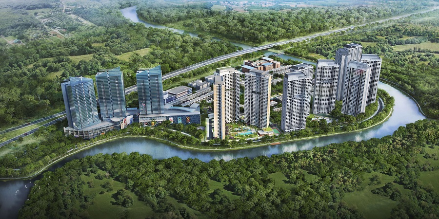 Không gian sống tại Khu dân cư Nam Rạch Chiếc