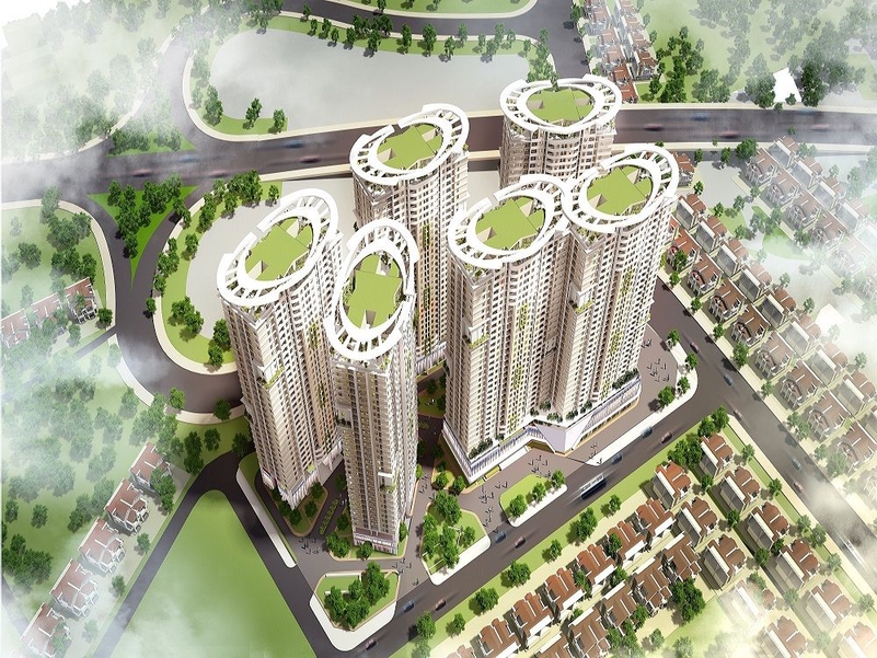 Không gian sống tại Tecco Camelia Complex
