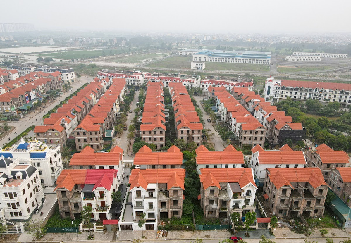 Khu nhà liền kề tại Khu đô thị Phú Lương