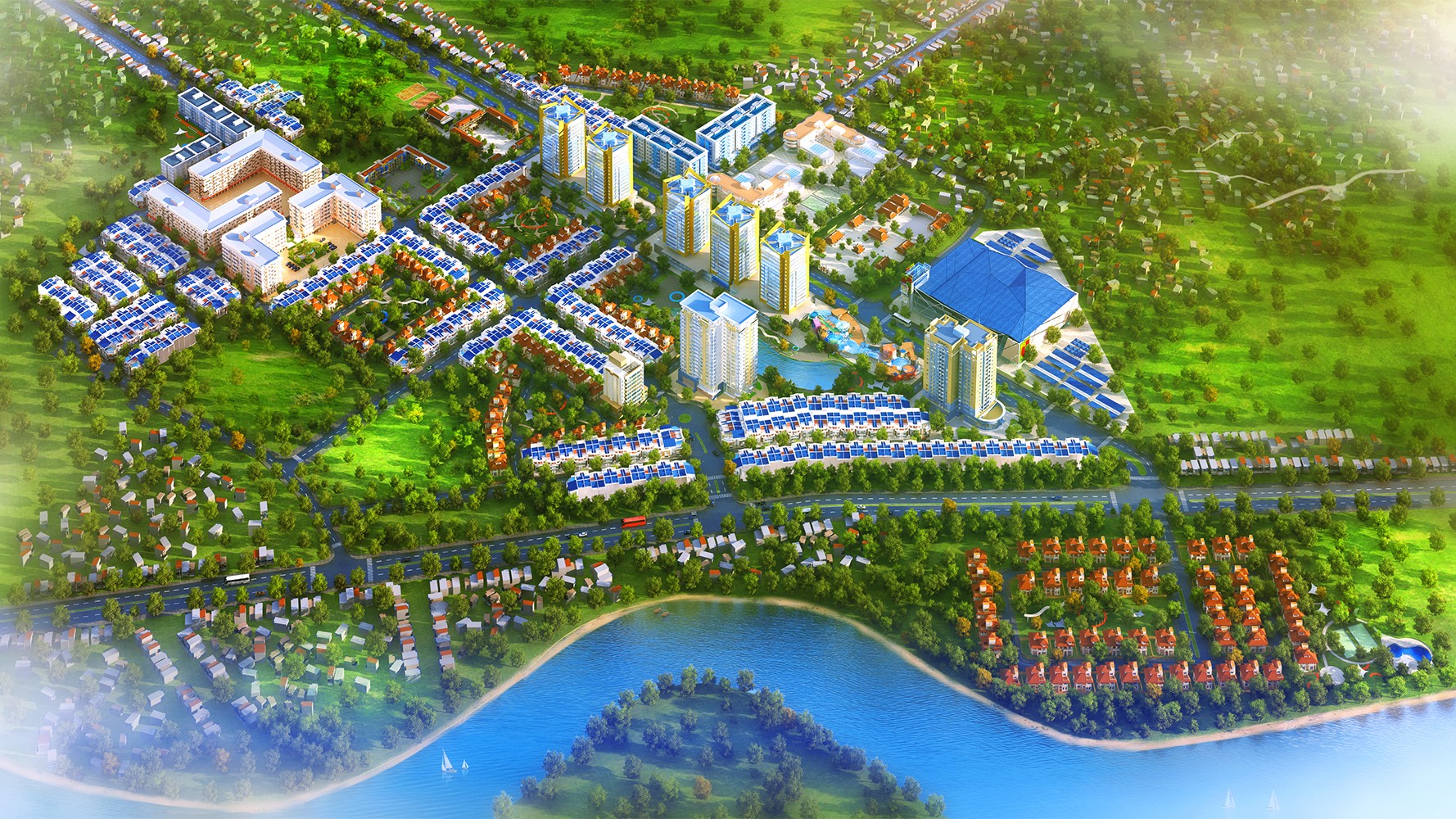 Thiết kế nhà phố tại Khu đô thị Vĩnh Điềm Trung