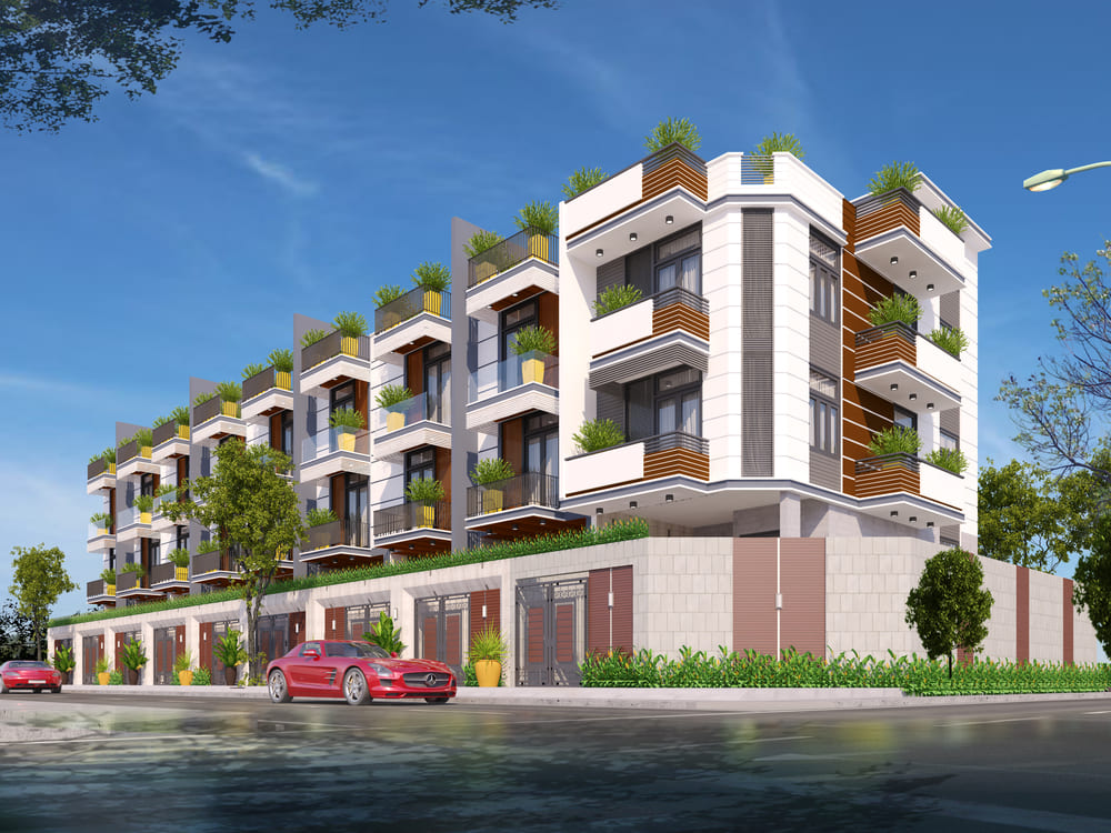 Toàn cảnh khu đô thị Lotus Residence, Quận 7