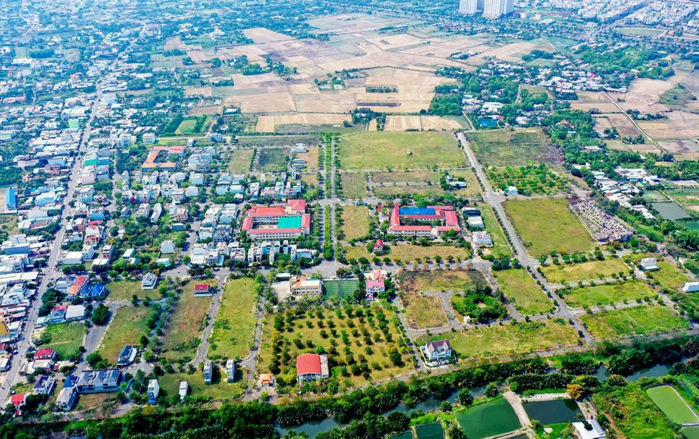 Nhà phố tại Khu định cư An Phú Tây