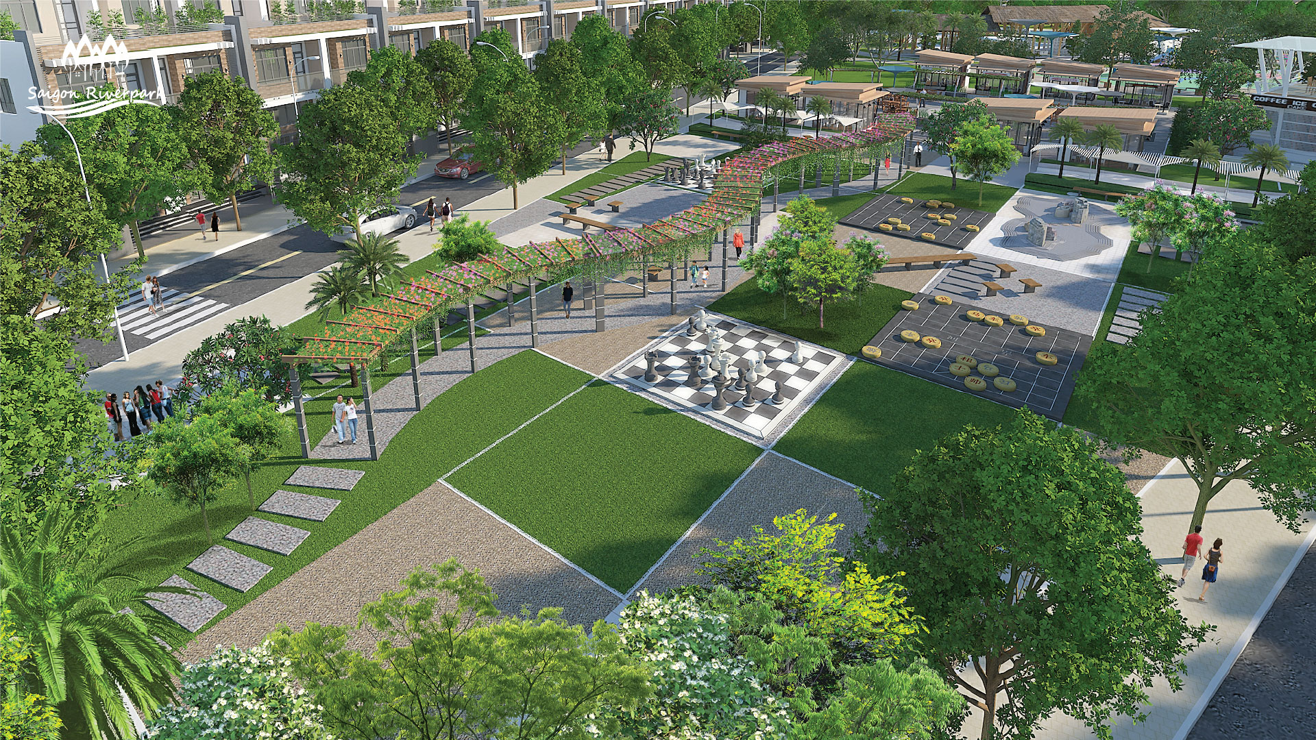Khu đô thị Saigon Riverpark và khu vực Cần Giuộc lân cận