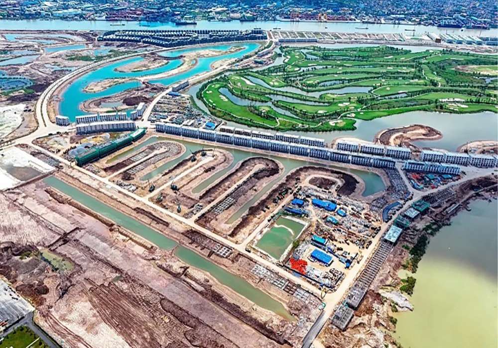 Toàn cảnh Thành phố Đảo Hoàng Gia - Vinhomes Royal Island tại Vũ Yên, Hải Phòng