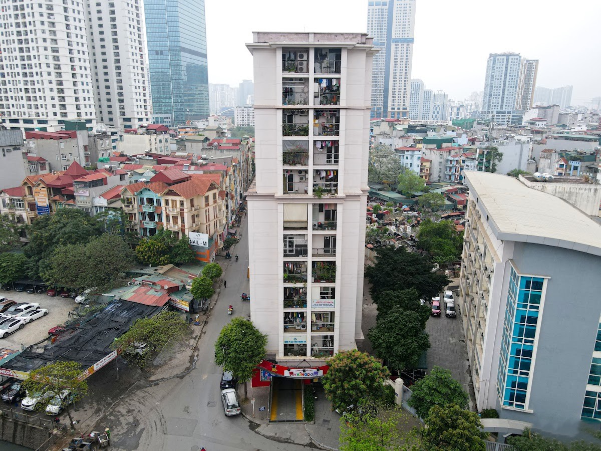 Không gian sống xanh mát tại Yên Hòa Condominium