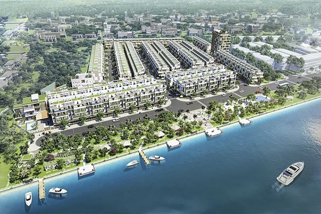Thiết kế nhà phố hiện đại tại The Pearl Riverside