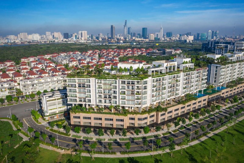 Dự án căn hộ Quận 2 (Thành phố Thủ Đức ngày nay): Khu vực này sở hữu nhiều dự án cao cấp với các tòa tháp được bố trí linh hoạt theo nhiều hướng khác nhau