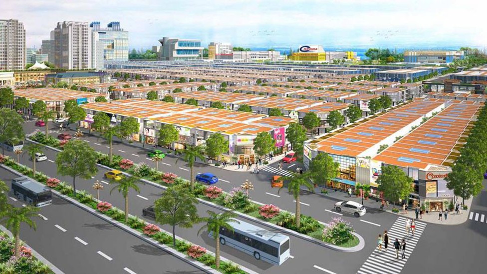 Hạ tầng hoàn thiện tại Tây Nam Center Golden Land
