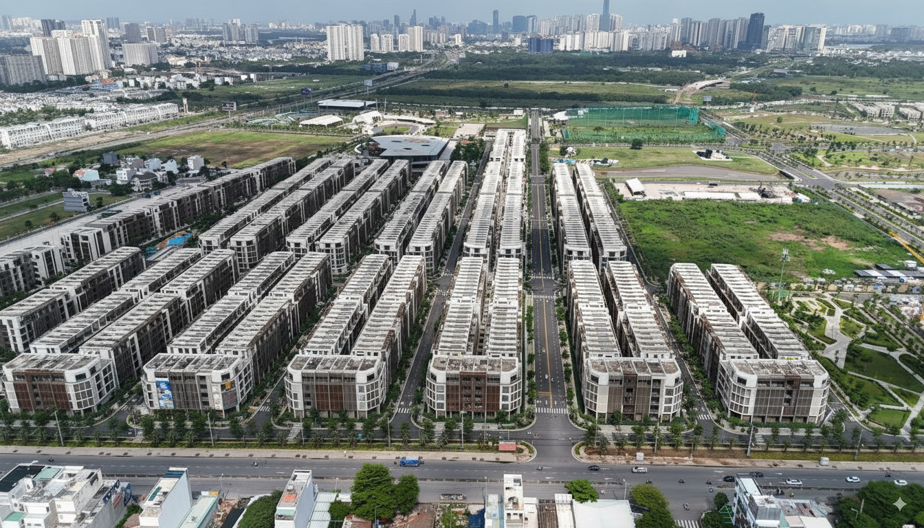 Sống xanh an ninh tại KDC Hoàng Anh Minh Tuấn
