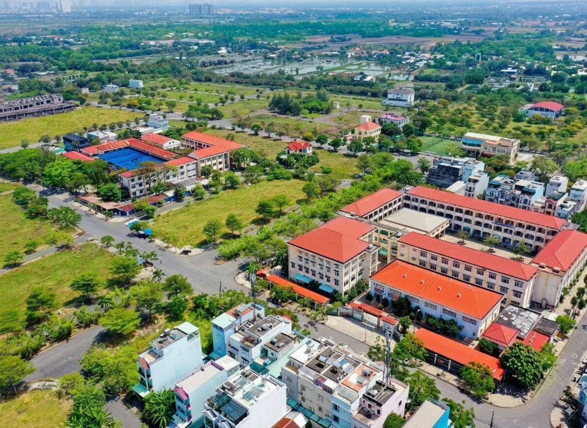 Toàn cảnh Khu định cư An Phú Tây, Bình Chánh
