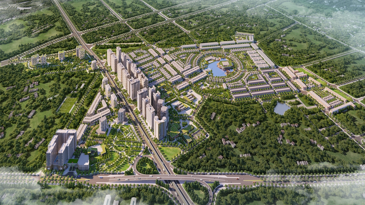 Kiến trúc tân cổ điển tại Hinode Royal Park