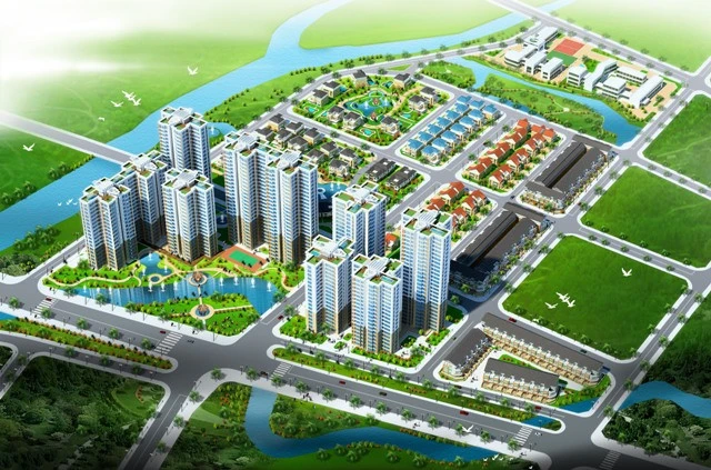 Biệt thự tại Khu dân cư Savimex