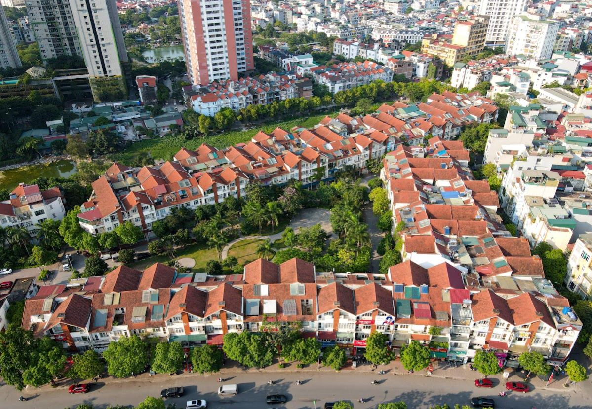 Không gian sống đẳng cấp tại Làng Việt Kiều Châu Âu