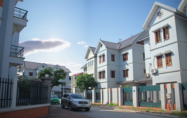 Không gian xanh tại Khu đô thị Đại Mỗ