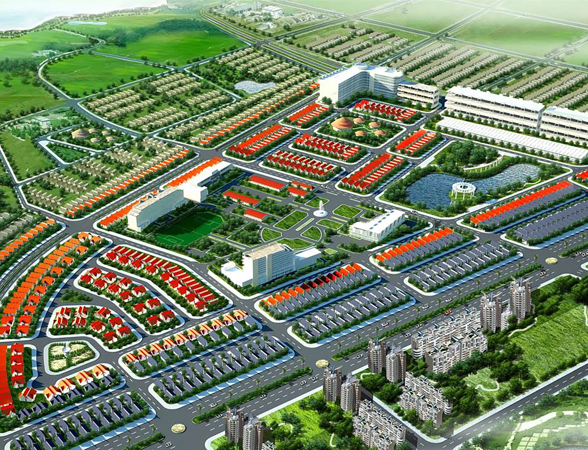 Toàn cảnh Khu đô thị số 3 Điện Nam Điện Ngọc, Điện Bàn