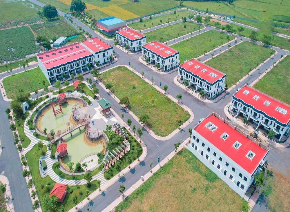 Toàn cảnh Khu dân cư Young Town Tây Bắc Sài Gòn tại Đức Hòa, Long An