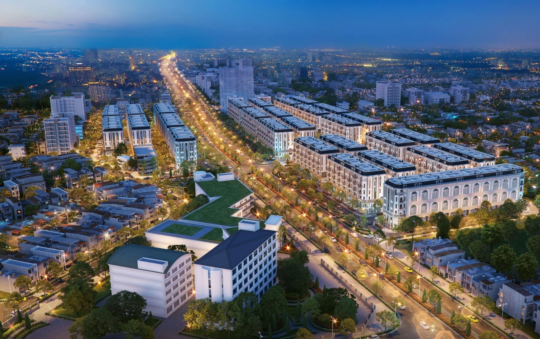 Phối cảnh Khu đô thị Him Lam Vạn Phúc, Hà Đông