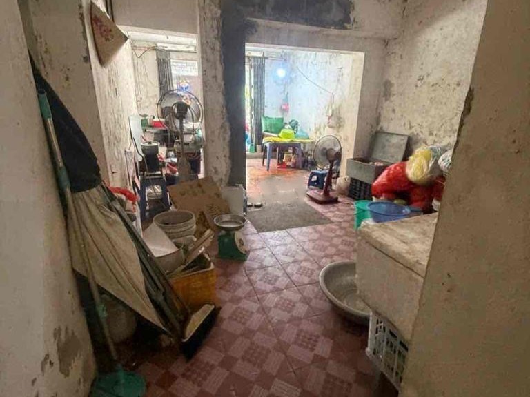 Sơ đồ mặt bằng căn hộ điển hình tại khu tập thể Nam Đồng