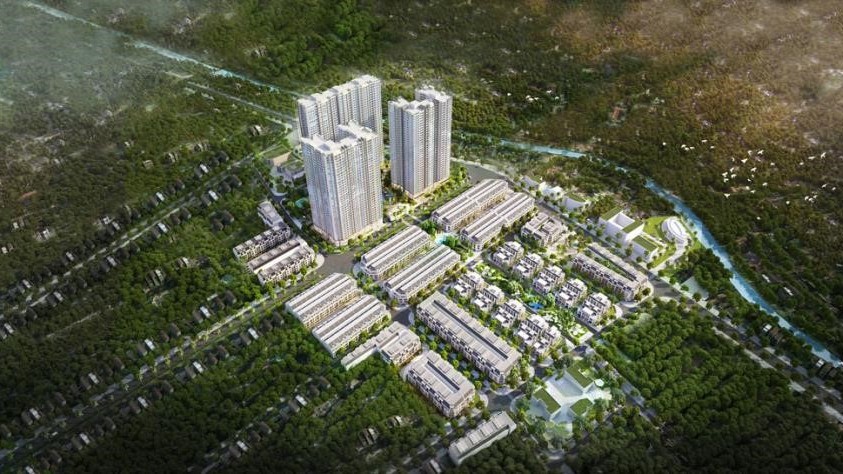Thiết kế nhà phố tại Khu dân cư Bình Mỹ Center