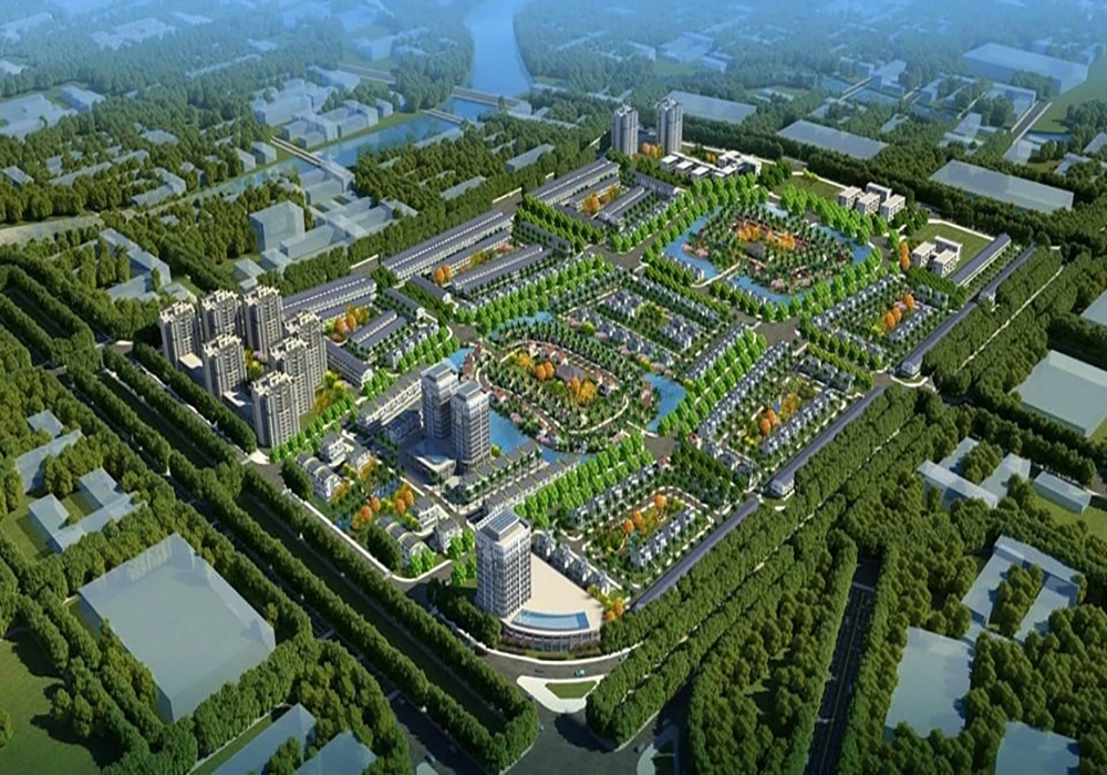 Phối cảnh nhà phố và biệt thự tại KĐT Đông Nam Thủy An