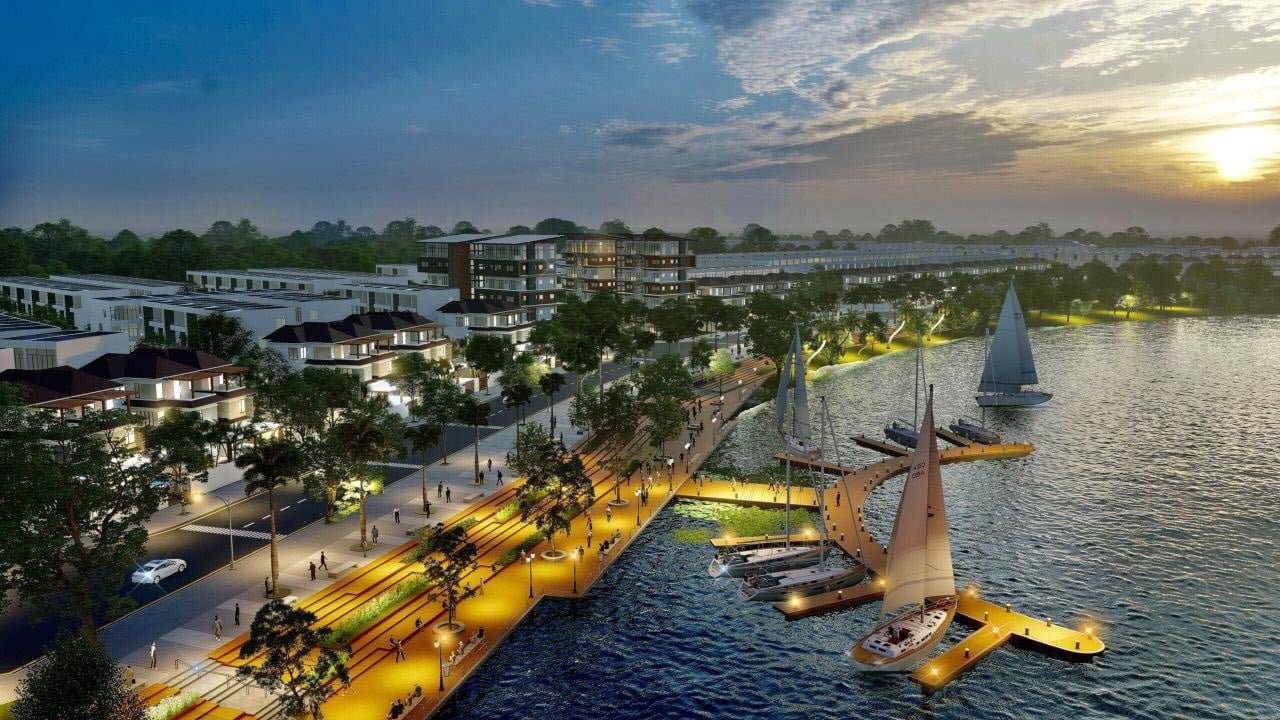 Nhà phố tại KĐT Ngọc Dương Riverside