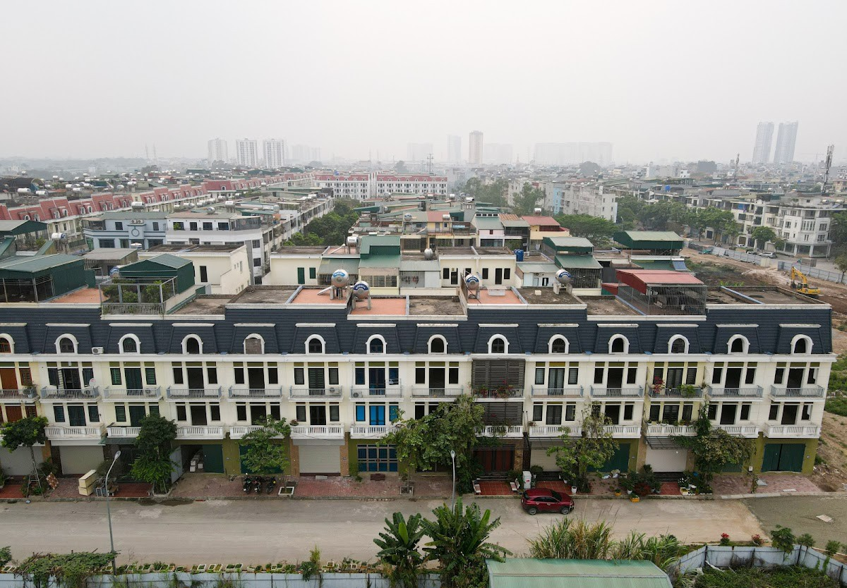 Khu đô thị mới Phú Lương nhìn từ trên cao