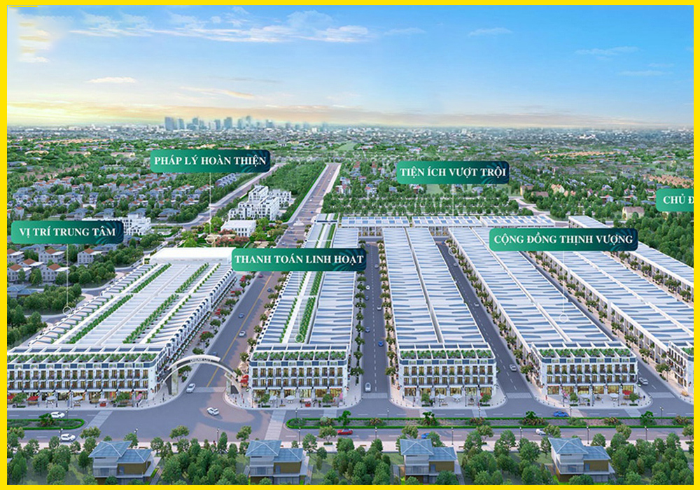 Cơ sở hạ tầng hoàn thiện tại KDC Đức Phát