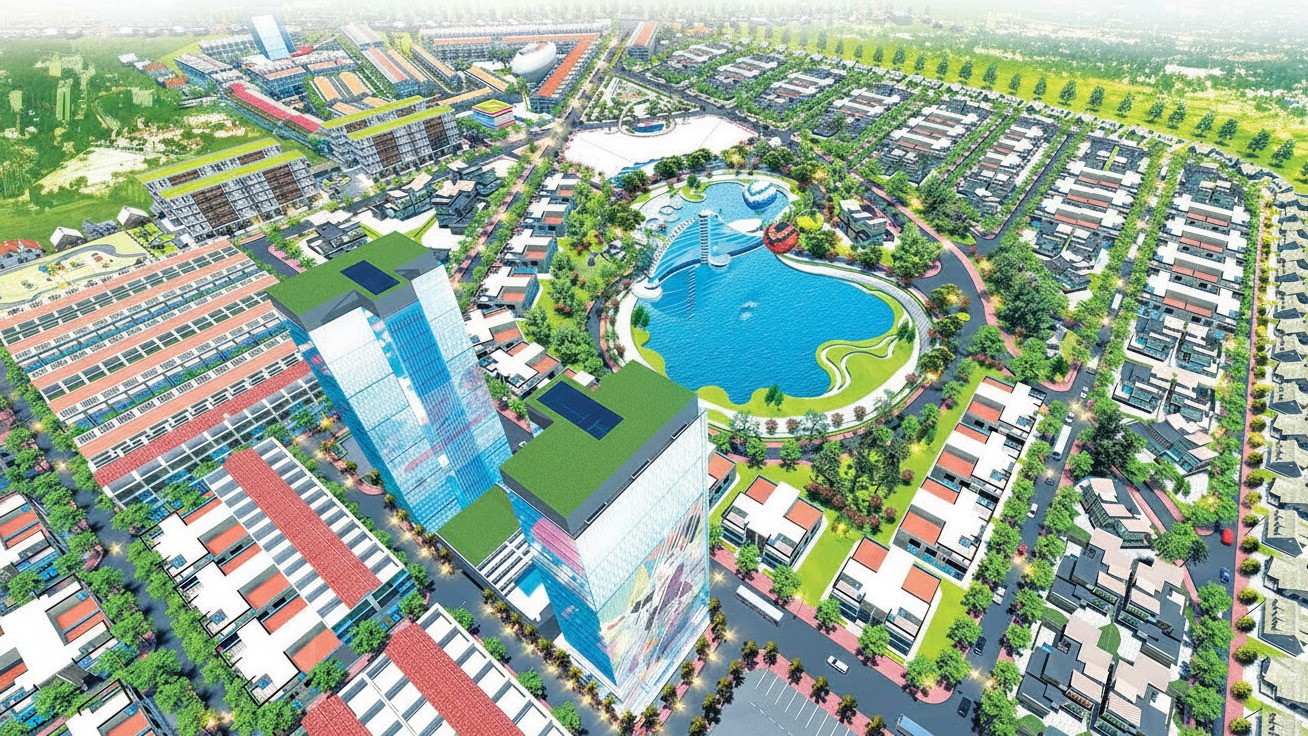 Phối cảnh khu dân cư Cát Tường Phú Nguyên