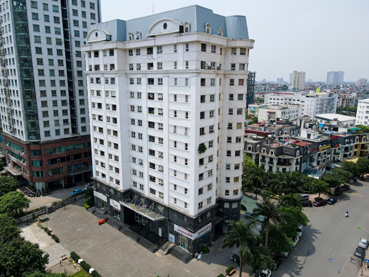 Toàn cảnh Khu đô thị mới Cổ Nhuế, quận Bắc Từ Liêm