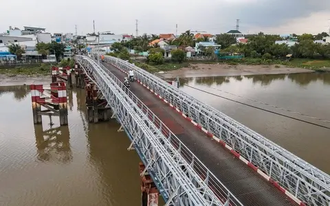 Cầu Rạch Tôm nằm trong kế hoạch xây mới