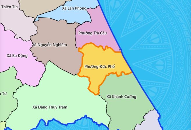 Bản đồ phường Đức Phổ - Nhấn để xem ảnh lớn
